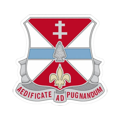 578 Engineer Battalion (U.S. Army) STICKER Vinyl Kiss-Cut Decal 3 Inch White - The Sticker Space