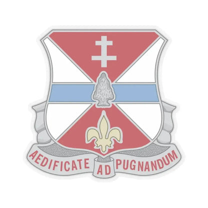 578 Engineer Battalion (U.S. Army) STICKER Vinyl Kiss-Cut Decal 4 Inch Transparent - The Sticker Space