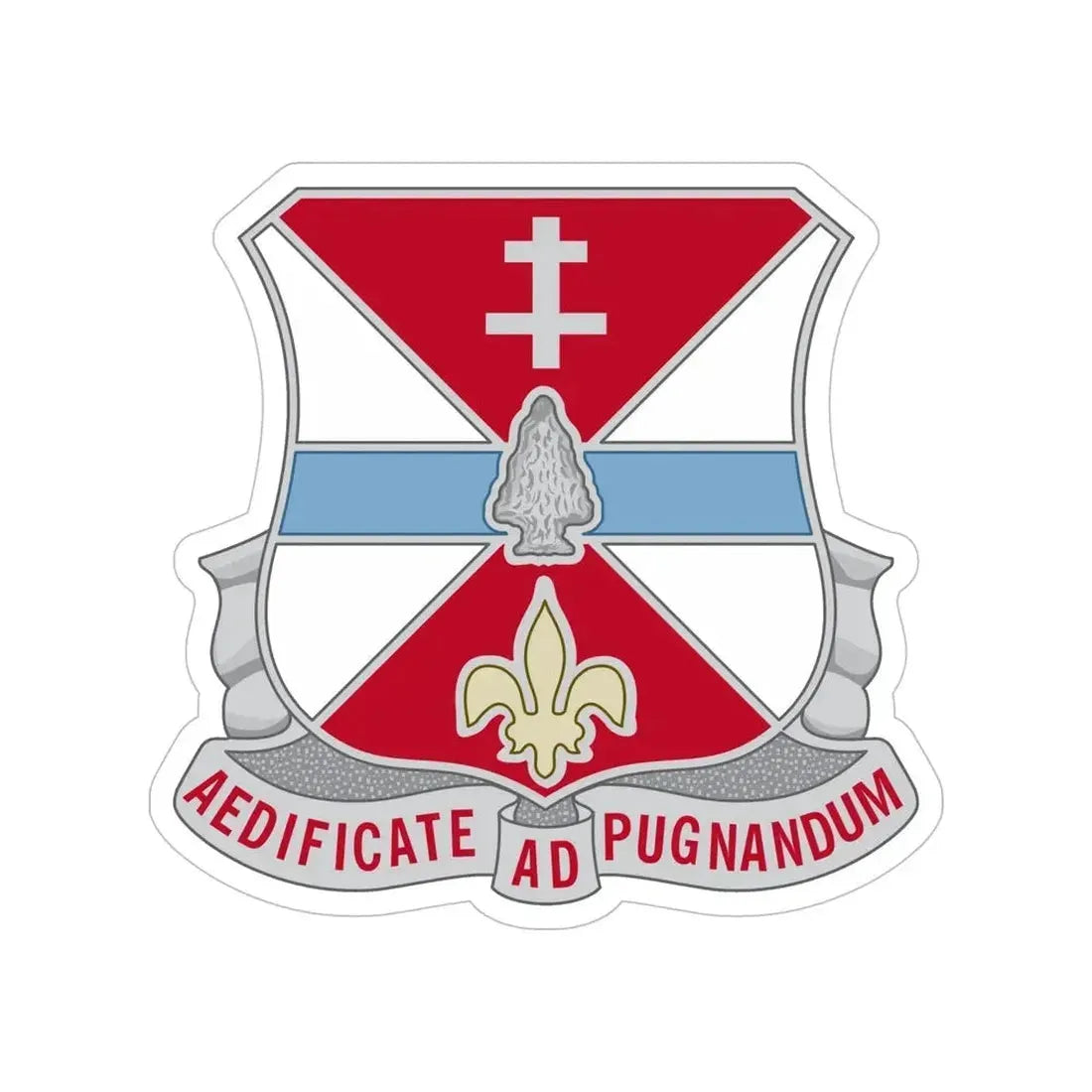 578 Engineer Battalion (U.S. Army) Transparent STICKER Die-Cut Vinyl Decal - The Sticker Space