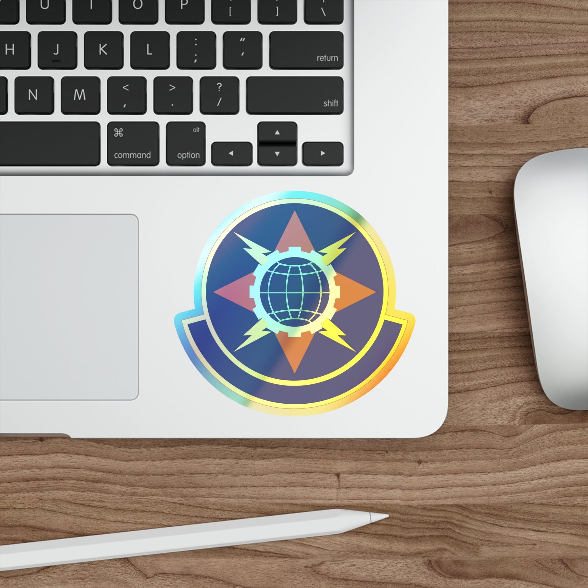 578 Software Engineering Squadron AFMC (U.S. Air Force) Holographic STICKER Die-Cut Vinyl Decal-The Sticker Space