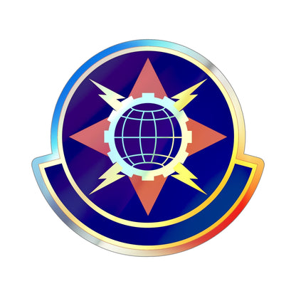 578 Software Engineering Squadron AFMC (U.S. Air Force) Holographic STICKER Die-Cut Vinyl Decal-5 Inch-The Sticker Space