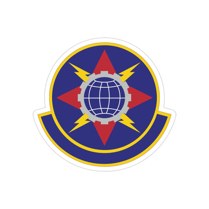 578 Software Engineering Squadron AFMC (U.S. Air Force) REVERSE PRINT Transparent STICKER-6 Inch-The Sticker Space