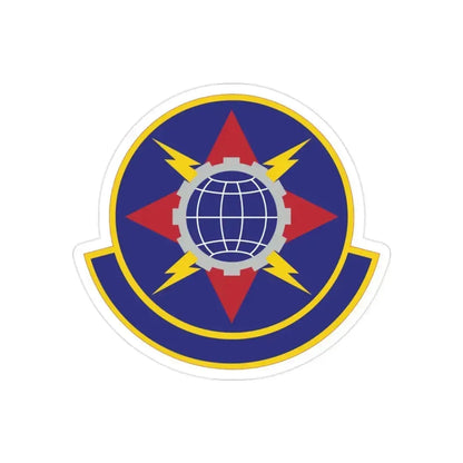 578 Software Engineering Squadron AFMC (U.S. Air Force) REVERSE PRINT Transparent Die-Cut STICKER 2 Inch Die-Cut Transparent - The Sticker Space