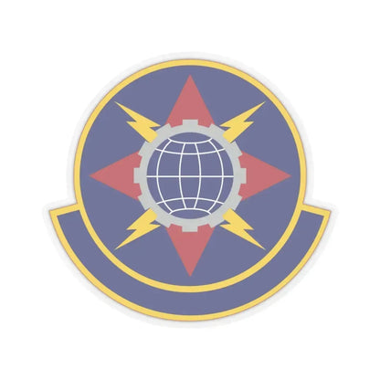 578 Software Engineering Squadron AFMC (U.S. Air Force) STICKER Vinyl Kiss-Cut Decal 3 Inch Transparent - The Sticker Space