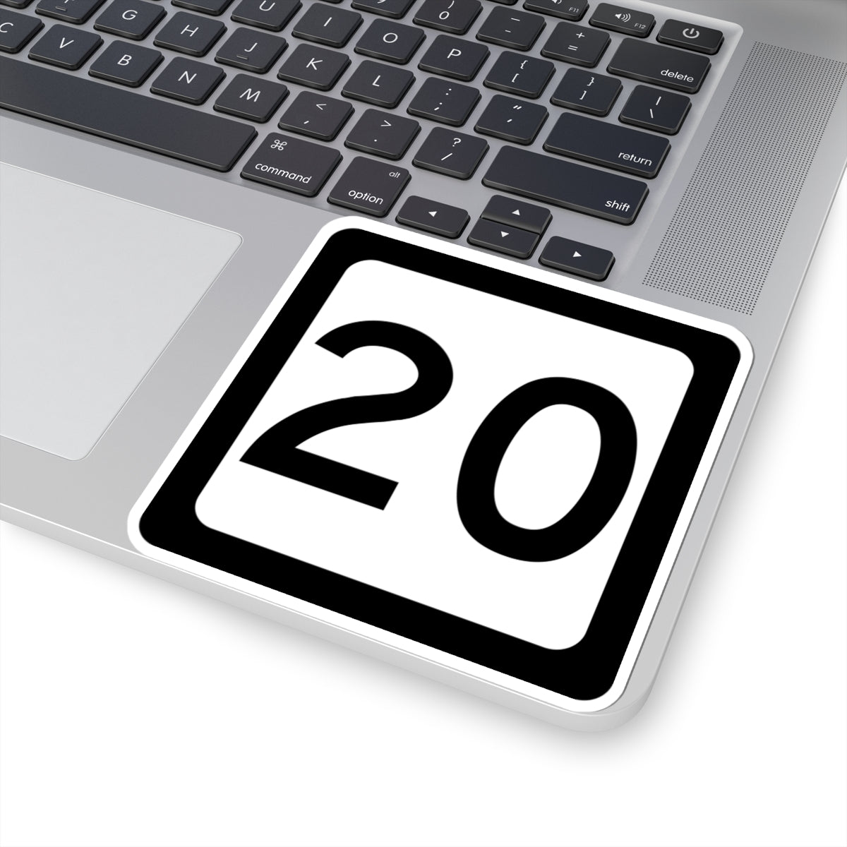 WV-20 (Virginia) (Road Sign) STICKER Vinyl Kiss-Cut Decal