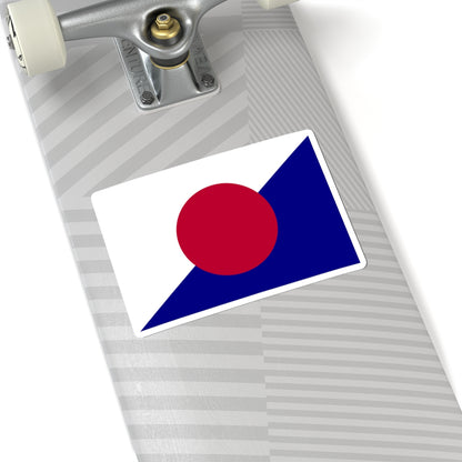 Flag of Japan Customs (Japan) STICKER Vinyl Kiss-Cut Decal