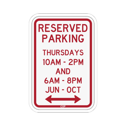 PBOT Road sign P4113D (Oregon) (Road Sign) STICKER Vinyl Kiss-Cut Decal