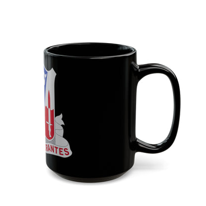 579 Engineer Battalion (U.S. Army) Black Coffee Mug-The Sticker Space