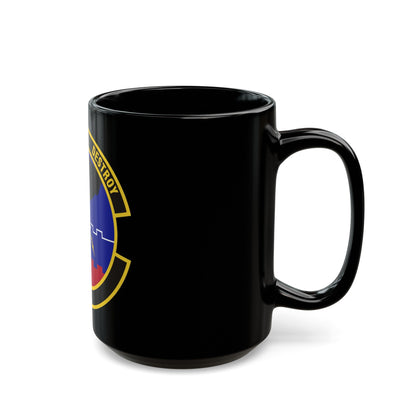 579 Software Engineering Squadron AFMC (U.S. Air Force) Black Coffee Mug-The Sticker Space