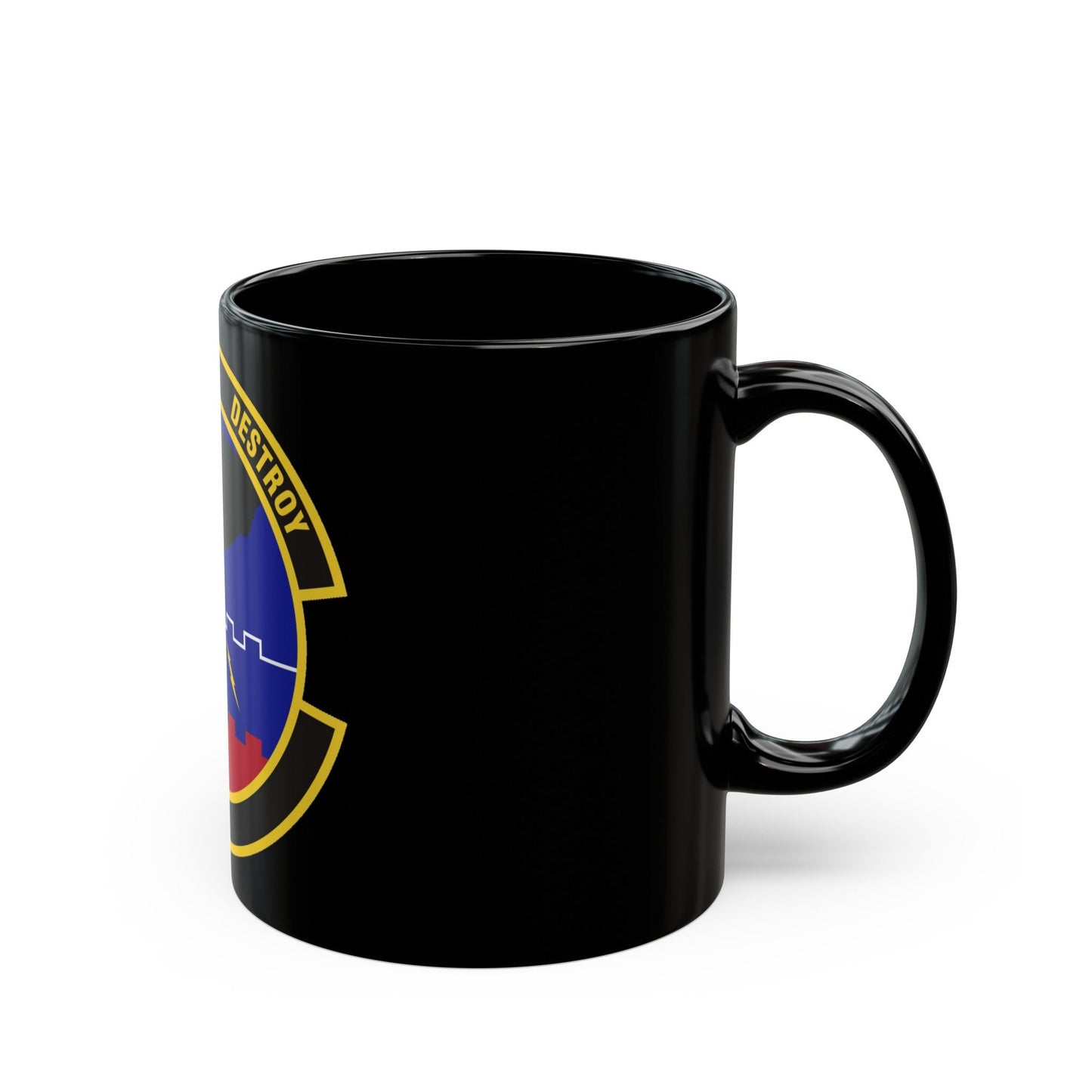 579 Software Engineering Squadron AFMC (U.S. Air Force) Black Coffee Mug-The Sticker Space