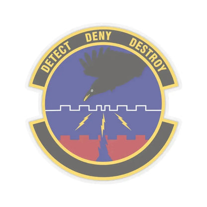 579 Software Engineering Squadron AFMC (U.S. Air Force) STICKER Vinyl Kiss-Cut Decal 4 Inch Transparent - The Sticker Space