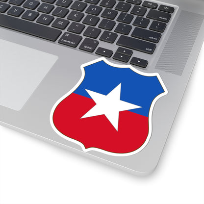 Arms of Chile (Chile) (Coat of Arms) STICKER Vinyl Kiss-Cut Decal