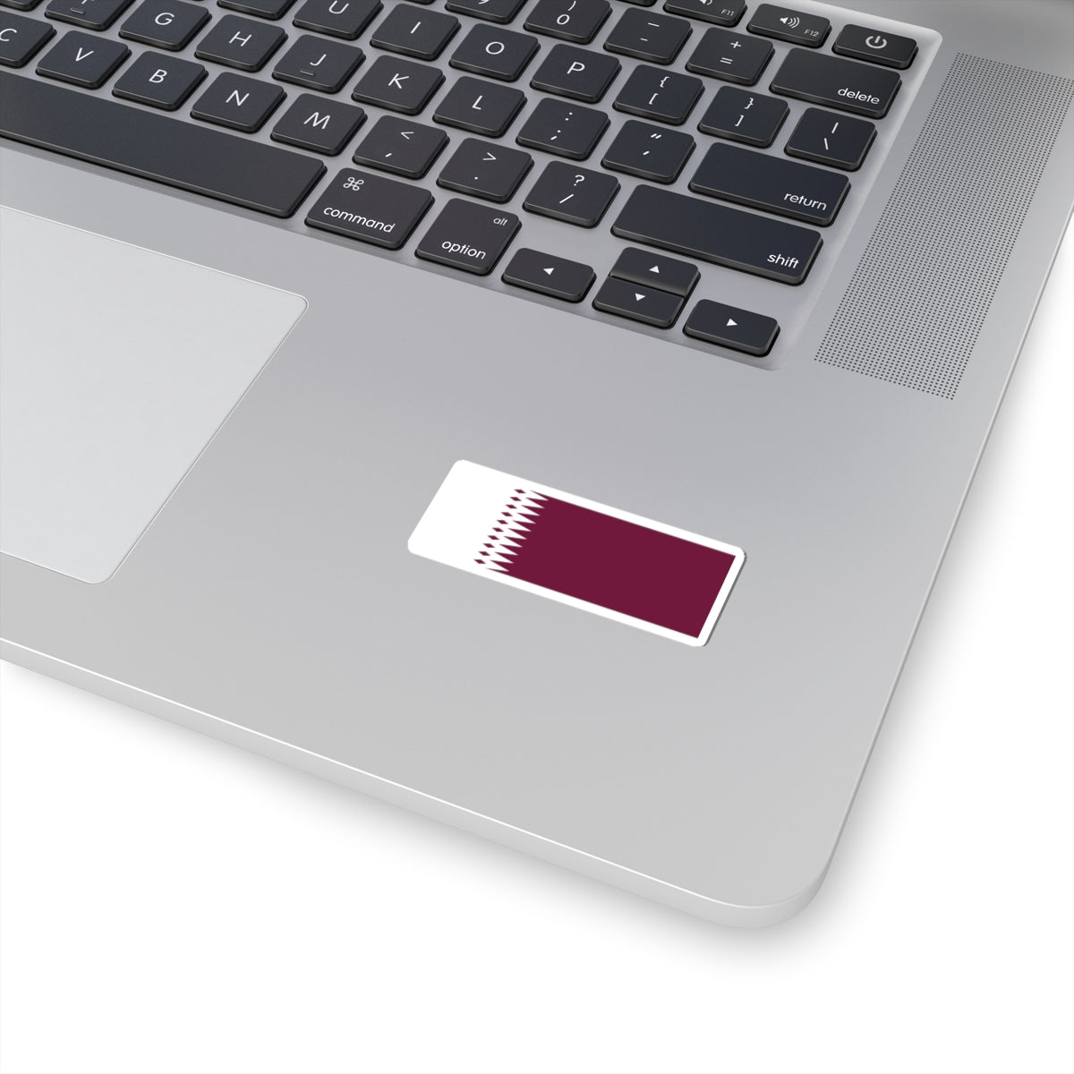 Flag of Qatar 1933-1936 (Qatar) STICKER Vinyl Kiss-Cut Decal
