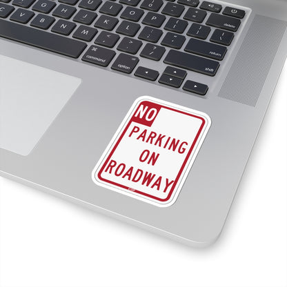 PBOT Road sign P1800 (Oregon) (Road Sign) STICKER Vinyl Kiss-Cut Decal