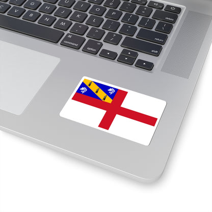 Flag of Herm (United Kingdom) STICKER Vinyl Kiss-Cut Decal