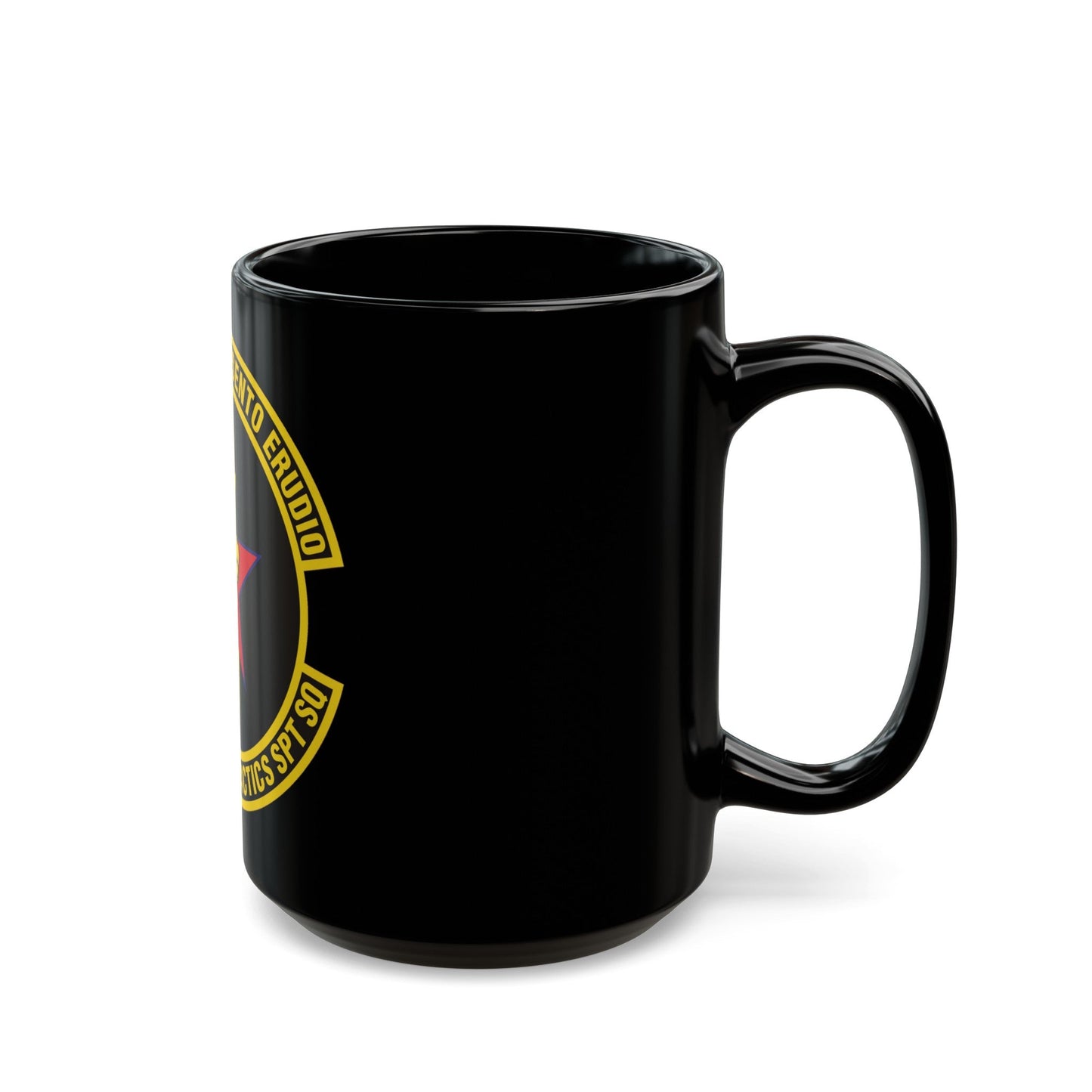 57th Adversary Tactics Support Squadron (U.S. Air Force) Black Coffee Mug-The Sticker Space