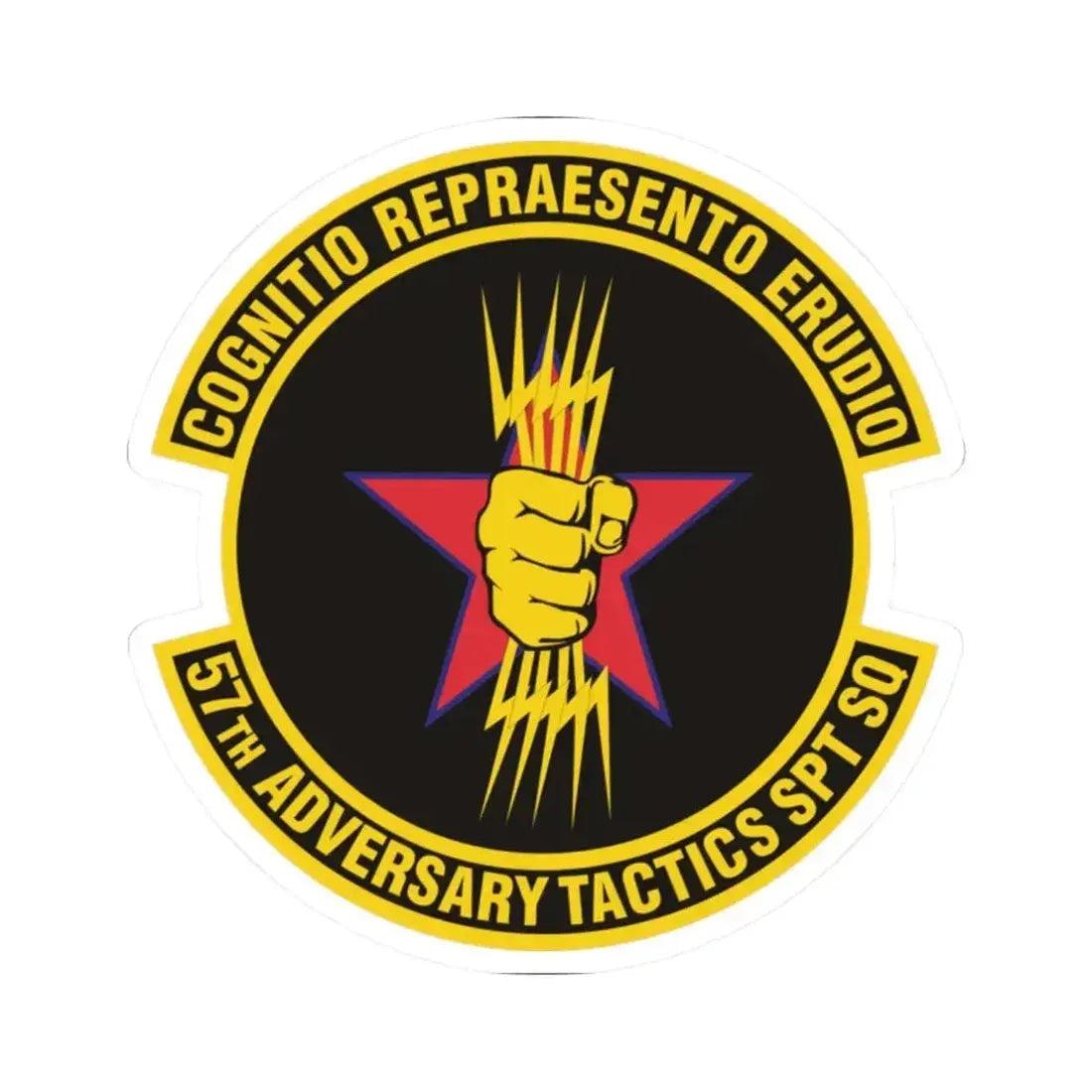 57th Adversary Tactics Support Squadron (U.S. Air Force) STICKER Vinyl Kiss-Cut Decal - The Sticker Space