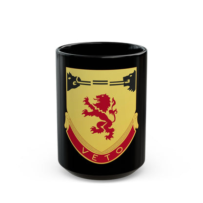 57th Air Defense Artillery Regiment (U.S. Army) Black Coffee Mug-15oz-The Sticker Space