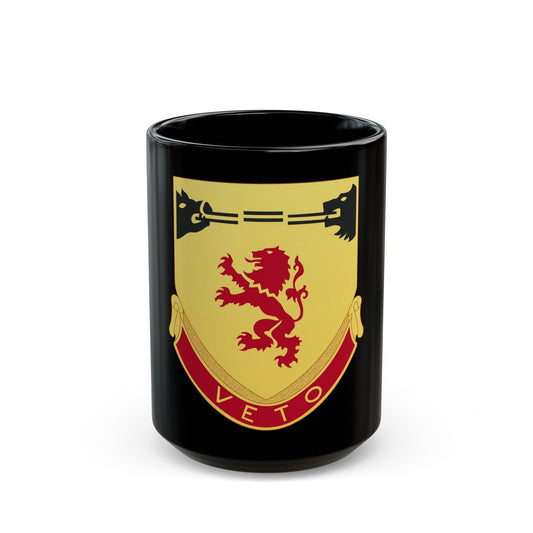 57th Air Defense Artillery Regiment (U.S. Army) Black Coffee Mug-15oz-The Sticker Space