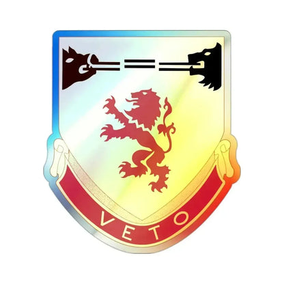 57th Air Defense Artillery Regiment (U.S. Army) Holographic STICKER Die-Cut Vinyl Decal 2 Inch Holographic - The Sticker Space