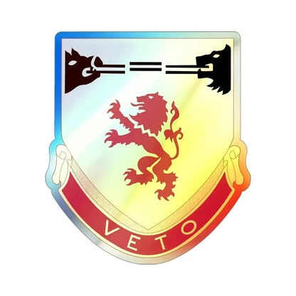 57th Air Defense Artillery Regiment (U.S. Army) Holographic STICKER Die-Cut Vinyl Decal 3 Inch Holographic - The Sticker Space