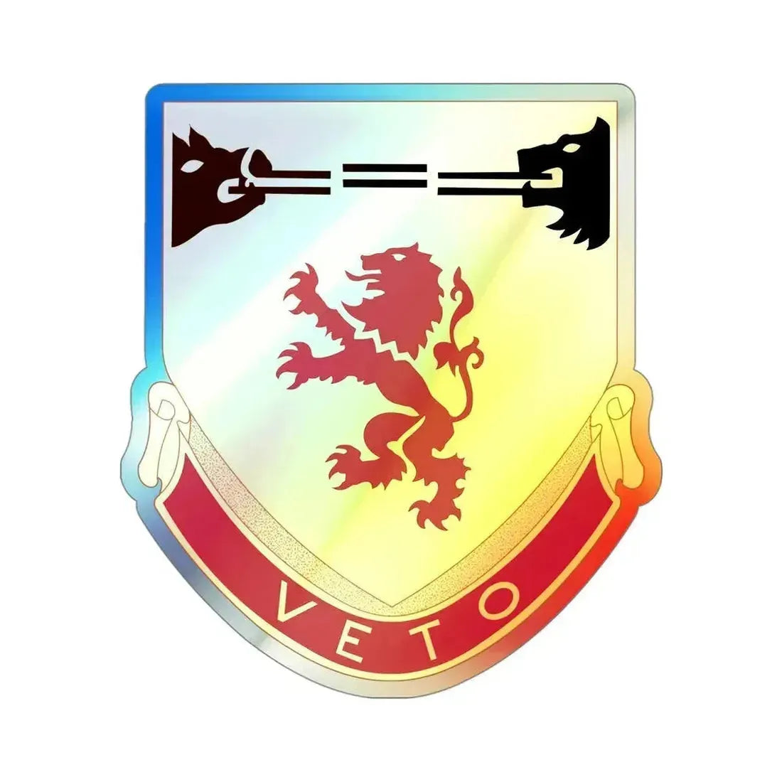 57th Air Defense Artillery Regiment (U.S. Army) Holographic STICKER Die-Cut Vinyl Decal 4 Inch Holographic - The Sticker Space