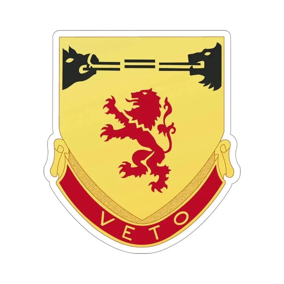 57th Air Defense Artillery Regiment (U.S. Army) STICKER Vinyl Die-Cut Decal 4 Inch - The Sticker Space