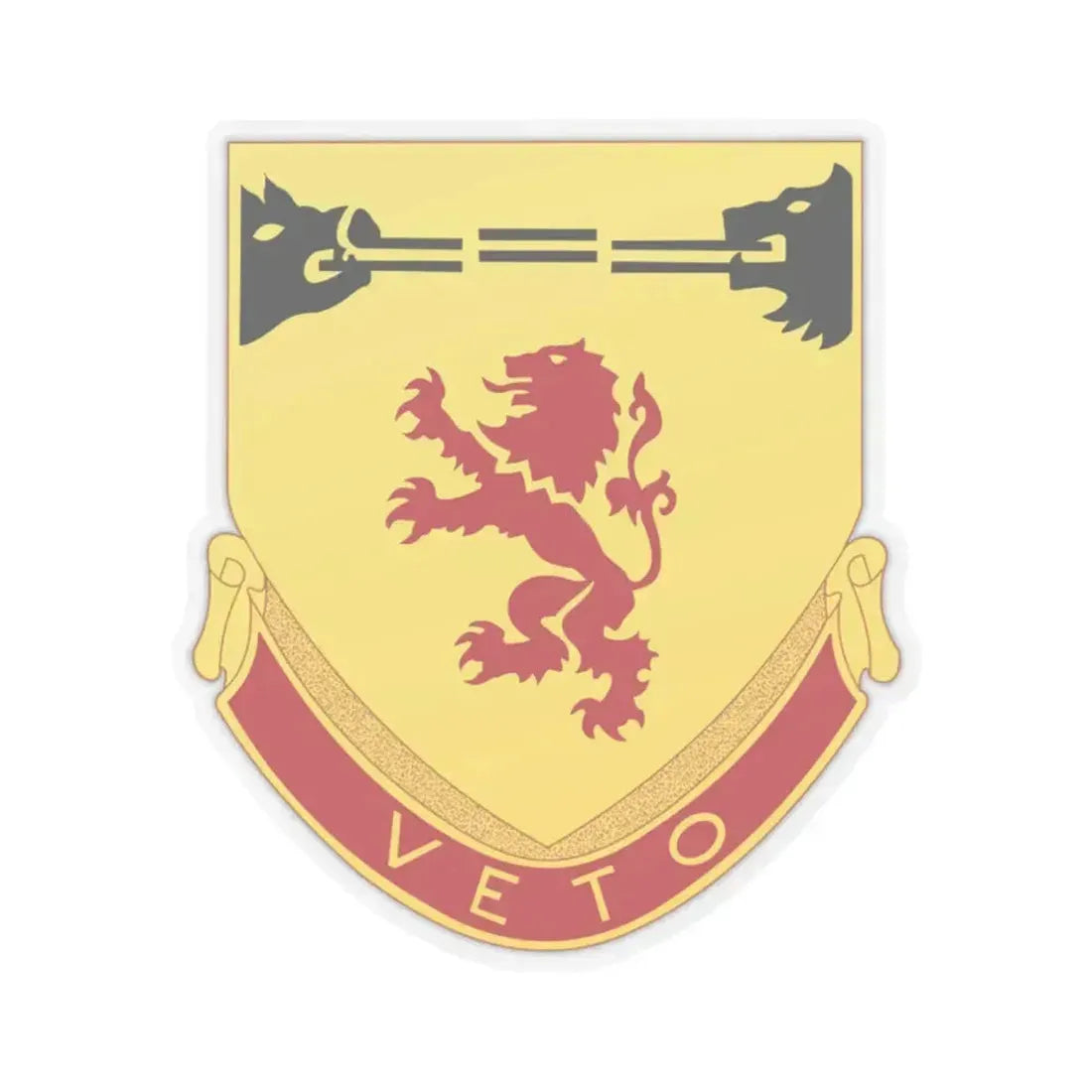 57th Air Defense Artillery Regiment (U.S. Army) STICKER Vinyl Kiss-Cut Decal 2 Inch Transparent - The Sticker Space