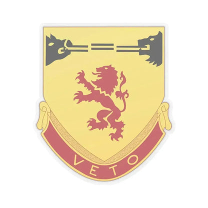 57th Air Defense Artillery Regiment (U.S. Army) STICKER Vinyl Kiss-Cut Decal 2 Inch Transparent - The Sticker Space