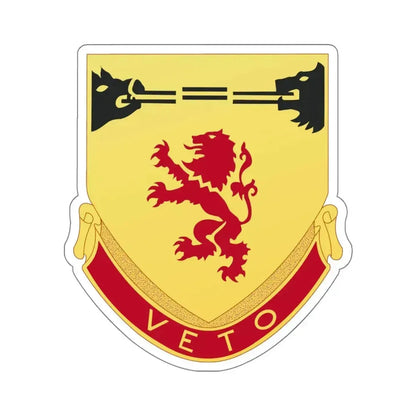 57th Air Defense Artillery Regiment (U.S. Army) STICKER Vinyl Kiss-Cut Decal 6 Inch White - The Sticker Space