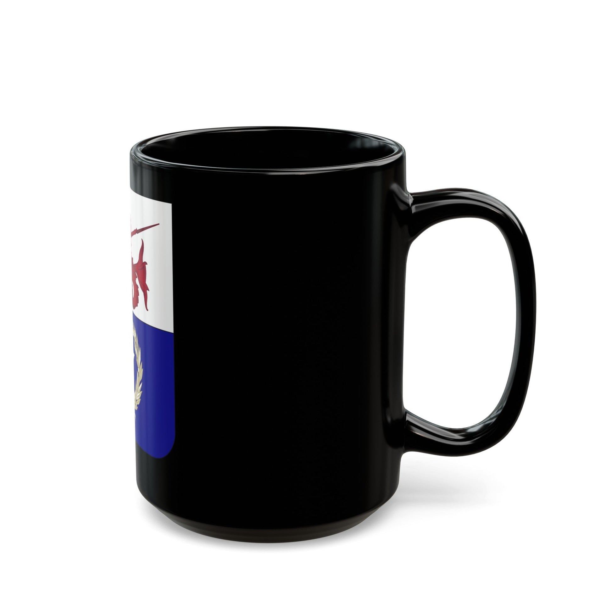 57th Infantry Regiment 2 (U.S. Army) Black Coffee Mug-The Sticker Space