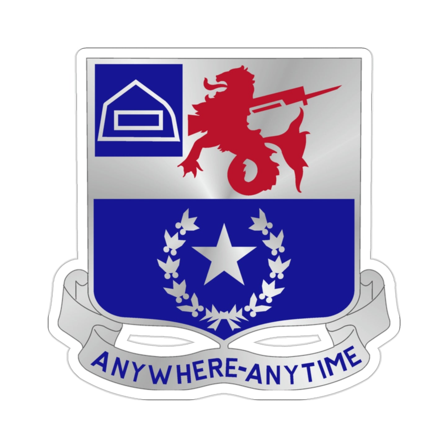 57th Infantry Regiment (U.S. Army) STICKER Vinyl Die-Cut Decal-2 Inch-The Sticker Space