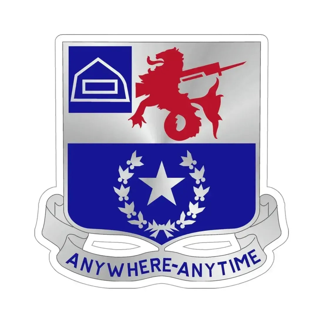 57th Infantry Regiment (U.S. Army) STICKER Vinyl Die-Cut Decal 4 Inch - The Sticker Space