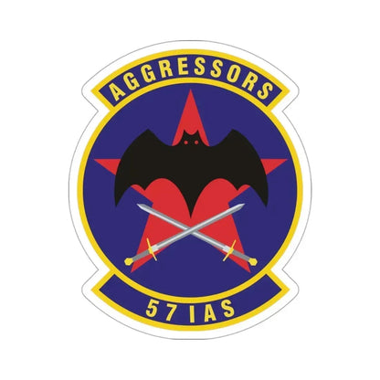 57th Information Aggressor Squadron (U.S. Air Force) STICKER Vinyl Die-Cut Decal 3 Inch - The Sticker Space