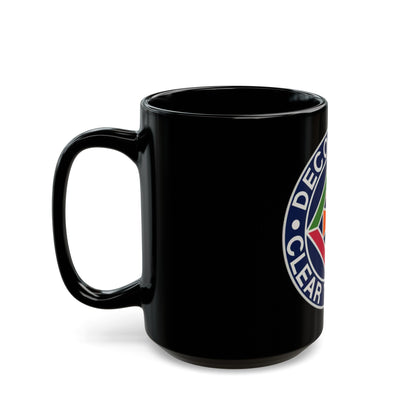 58 Air Traffic Control Battalion (U.S. Army) Black Coffee Mug-The Sticker Space