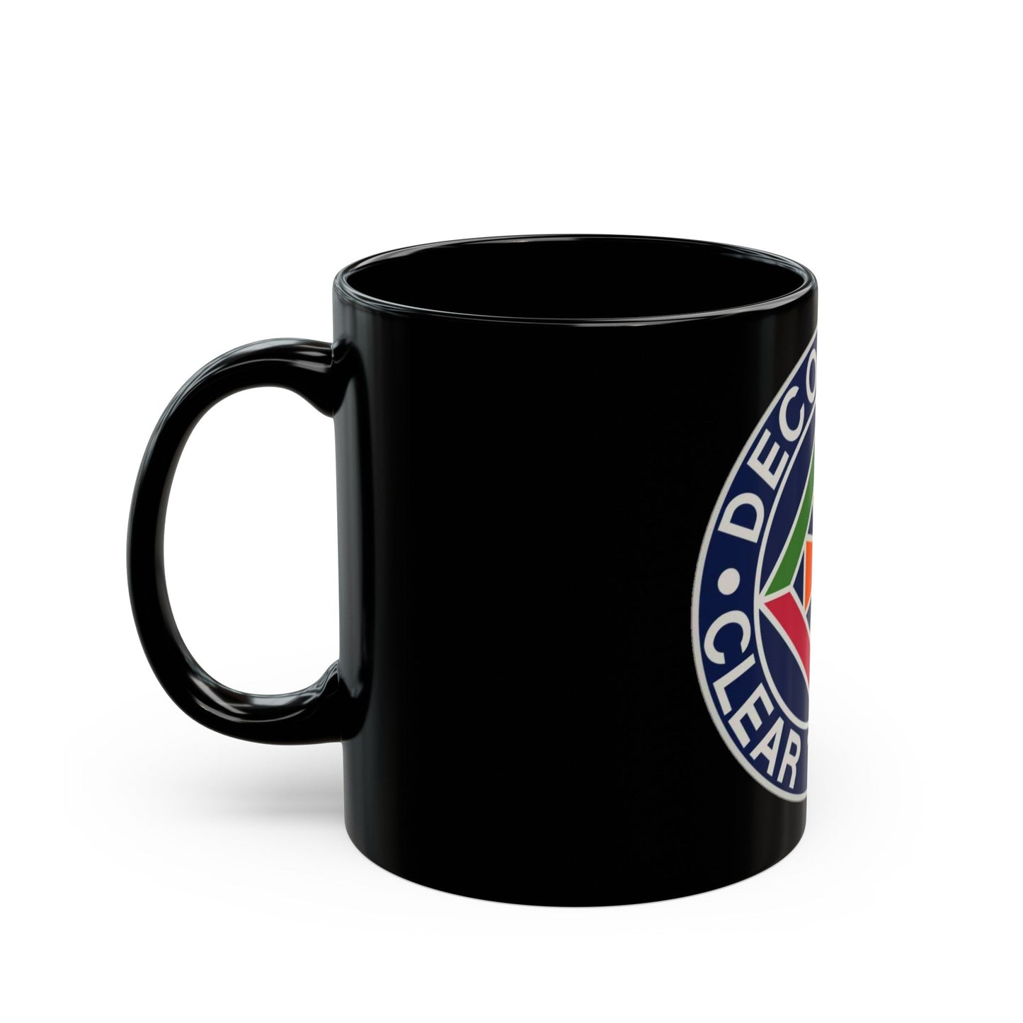 58 Air Traffic Control Battalion (U.S. Army) Black Coffee Mug-The Sticker Space