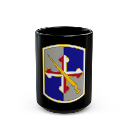 58 Battlefield Surveillance Brigade (U.S. Army) Black Coffee Mug-15oz-The Sticker Space