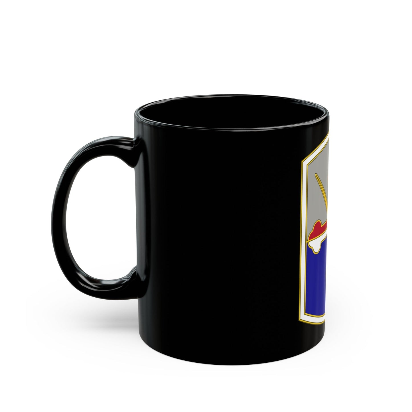 58 Battlefield Surveillance Brigade (U.S. Army) Black Coffee Mug-The Sticker Space