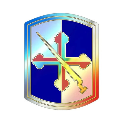 58 Battlefield Surveillance Brigade (U.S. Army) Holographic STICKER Die-Cut Vinyl Decal 6 Inch Holographic - The Sticker Space