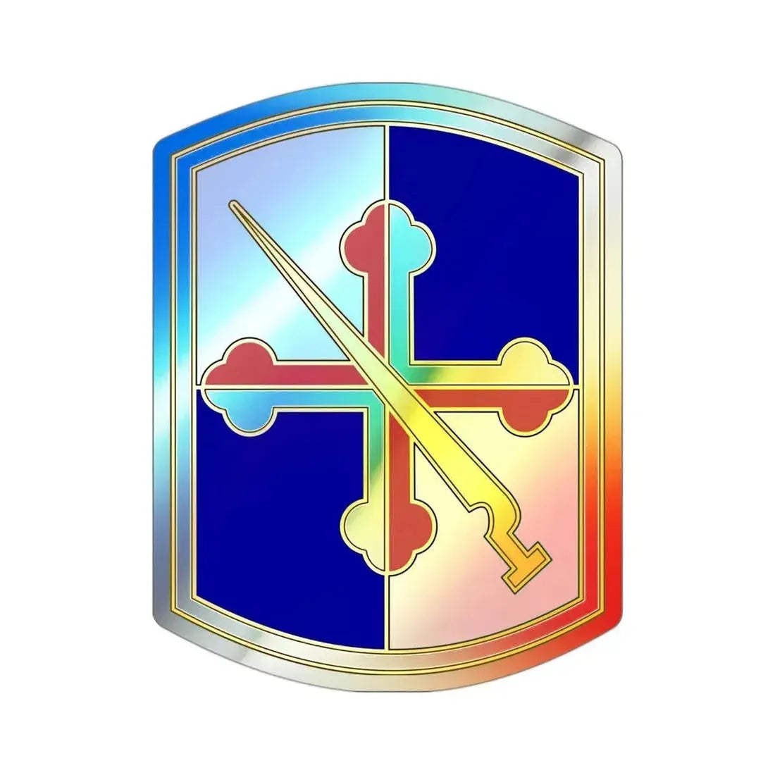 58 Battlefield Surveillance Brigade (U.S. Army) Holographic STICKER Die-Cut Vinyl Decal - The Sticker Space