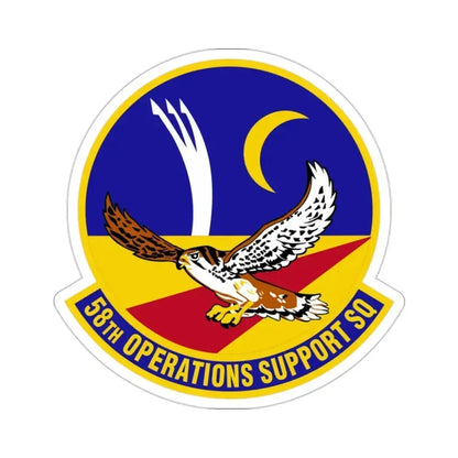 58 Operations Support Squadron AETC (U.S. Air Force) STICKER Vinyl Die-Cut Decal 2 Inch - The Sticker Space