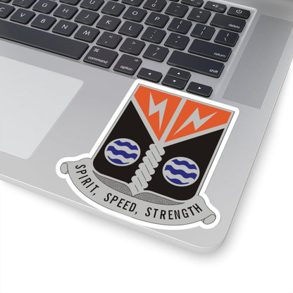 58 Signal Battalion (U.S. Army) STICKER Vinyl Kiss-Cut Decal