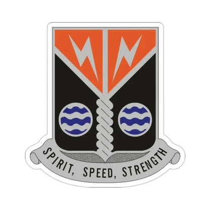 58 Signal Battalion (U.S. Army) STICKER Vinyl Die-Cut Decal 2 Inch - The Sticker Space