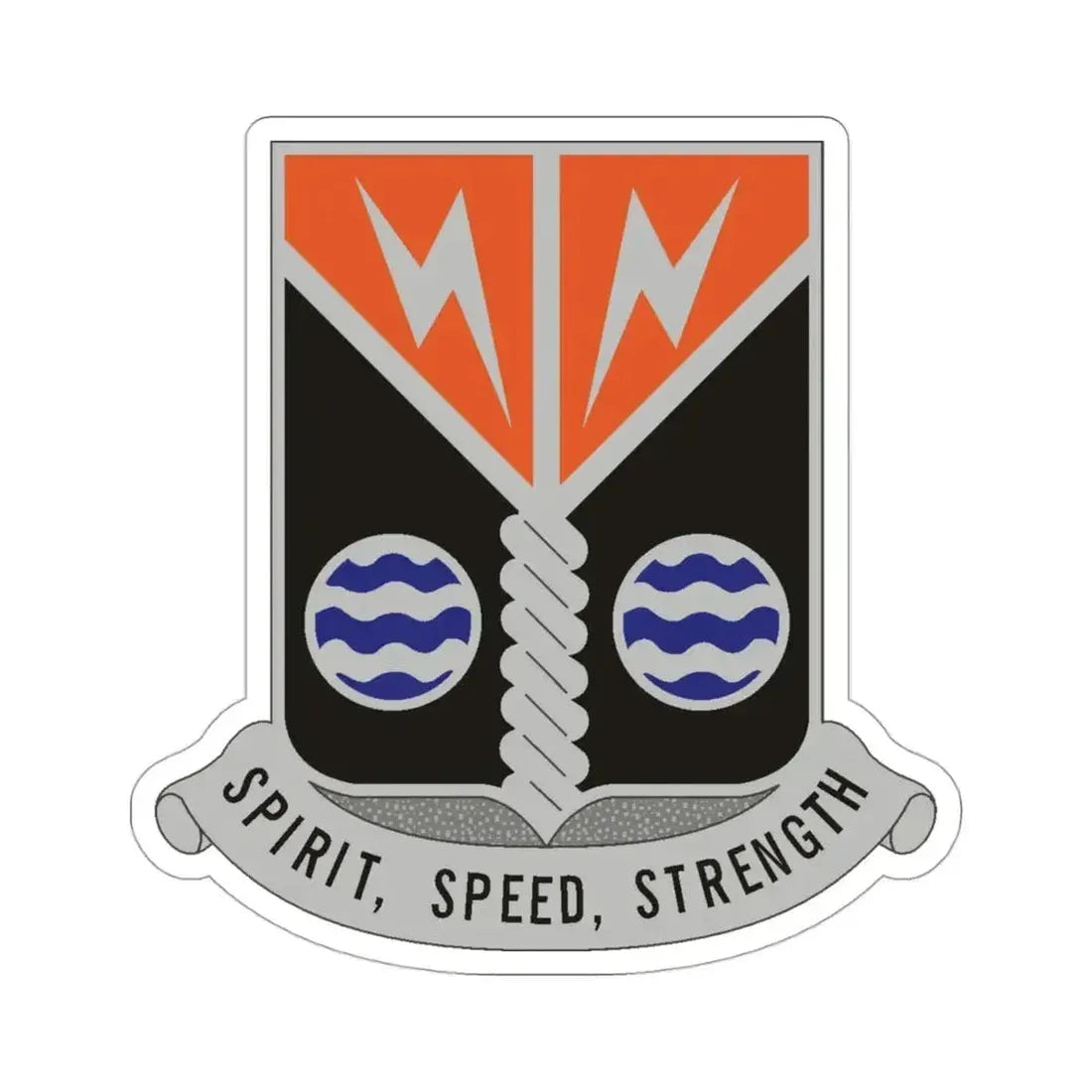 58 Signal Battalion (U.S. Army) STICKER Vinyl Die-Cut Decal 3 Inch - The Sticker Space