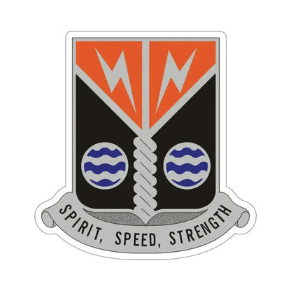 58 Signal Battalion (U.S. Army) STICKER Vinyl Die-Cut Decal 5 Inch - The Sticker Space