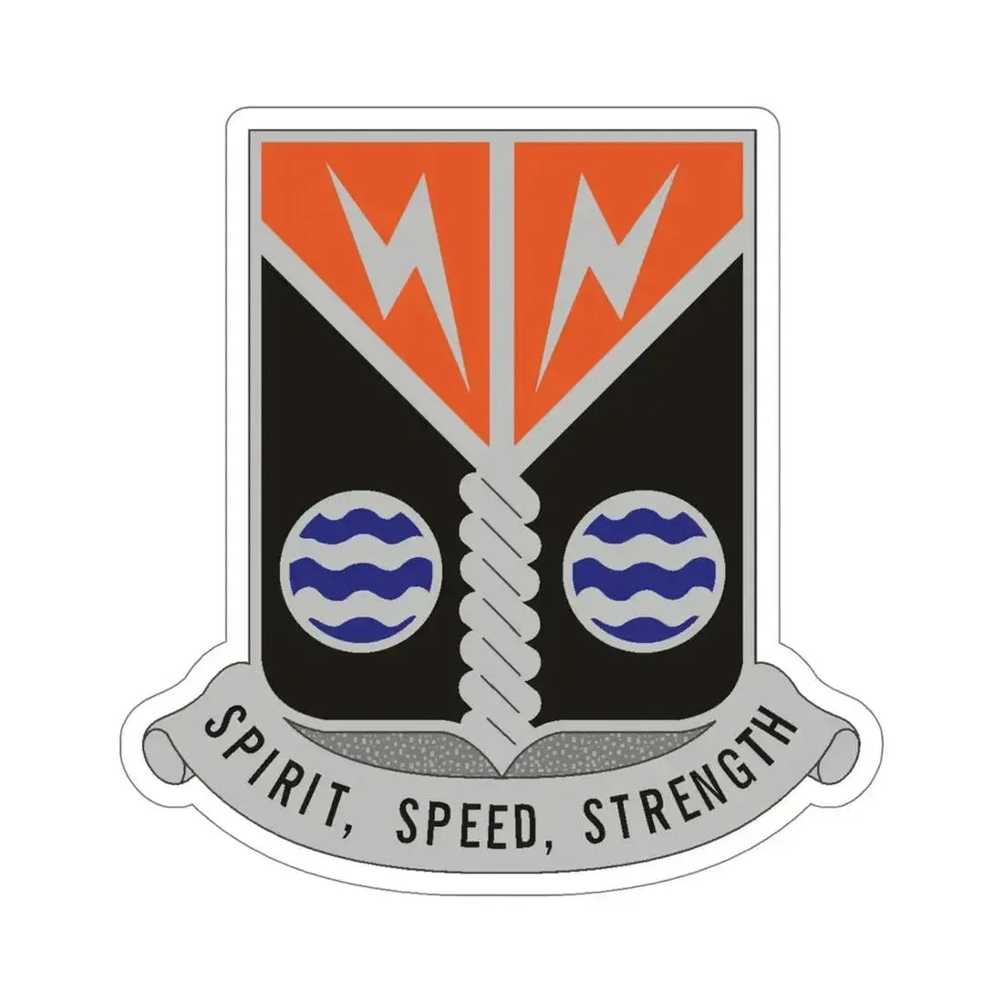 58 Signal Battalion (U.S. Army) STICKER Vinyl Die-Cut Decal - The Sticker Space