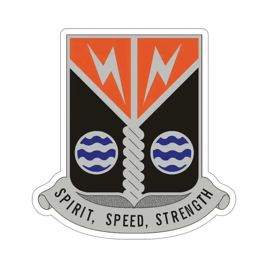 58 Signal Battalion (U.S. Army) STICKER Vinyl Die-Cut Decal - The Sticker Space