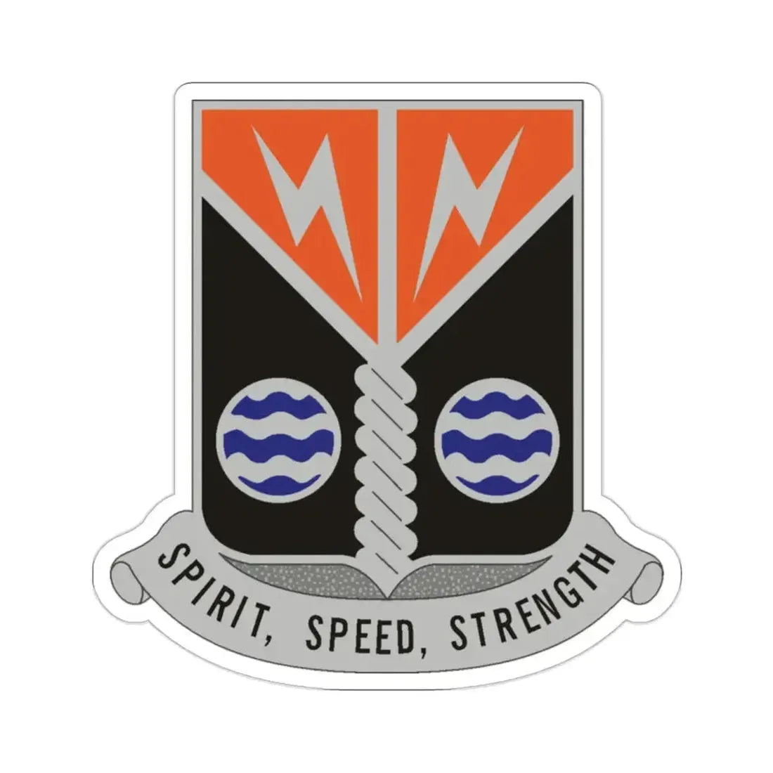 58 Signal Battalion (U.S. Army) STICKER Vinyl Die-Cut Decal - The Sticker Space