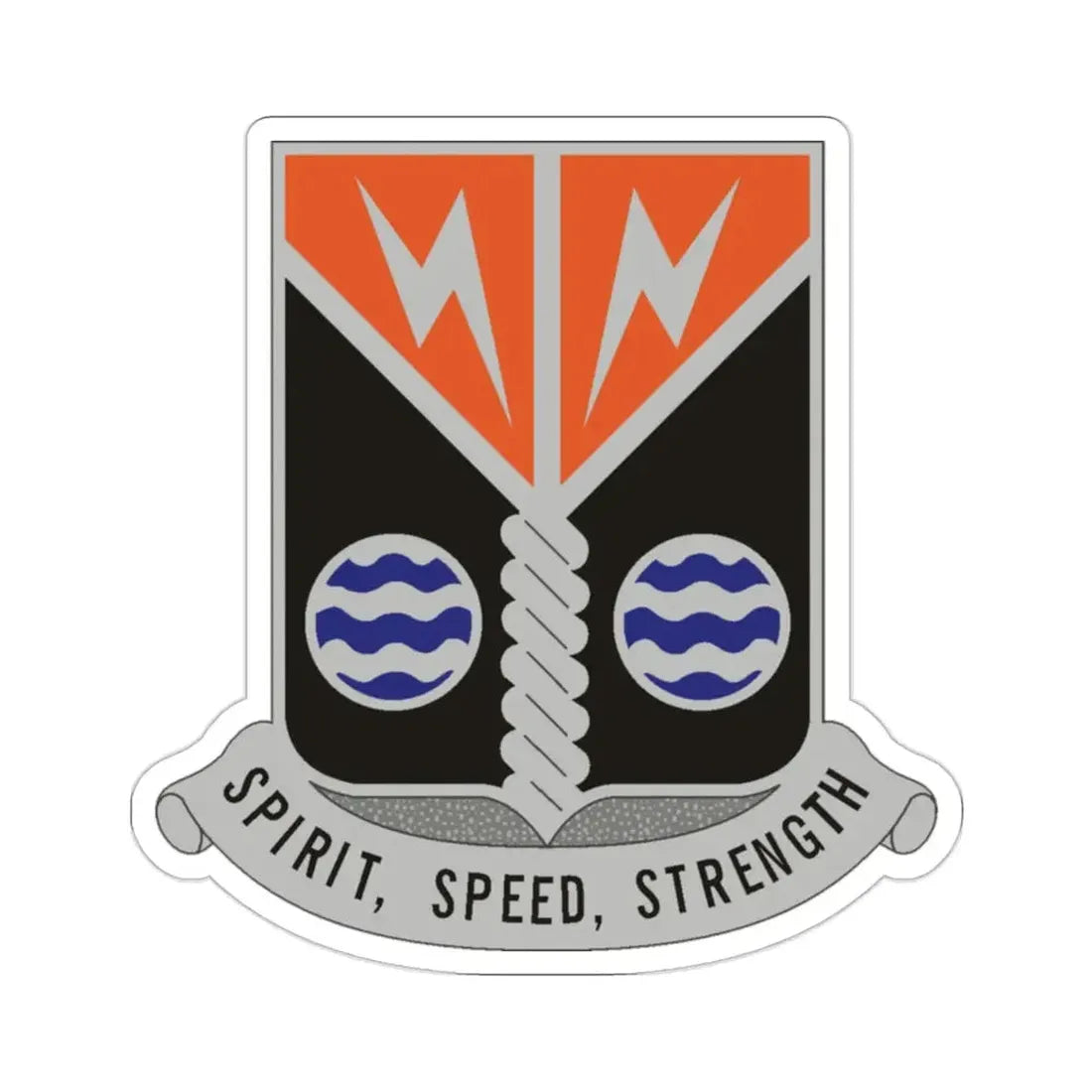 58 Signal Battalion (U.S. Army) STICKER Vinyl Die-Cut Decal - The Sticker Space