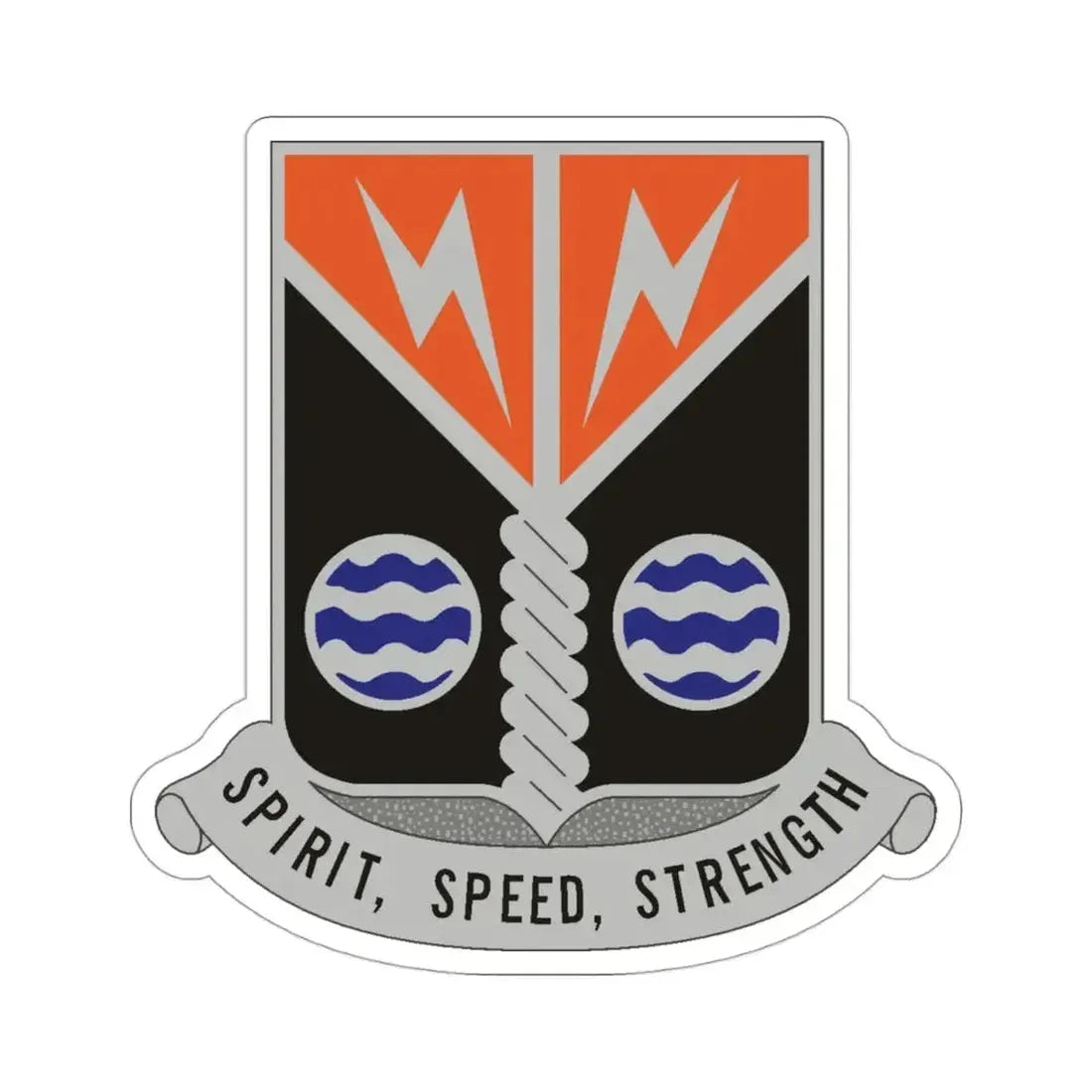 58 Signal Battalion (U.S. Army) STICKER Vinyl Die-Cut Decal - The Sticker Space